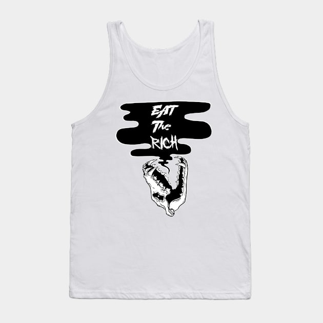 Eat the Rich Tank Top by ZethTheReaper